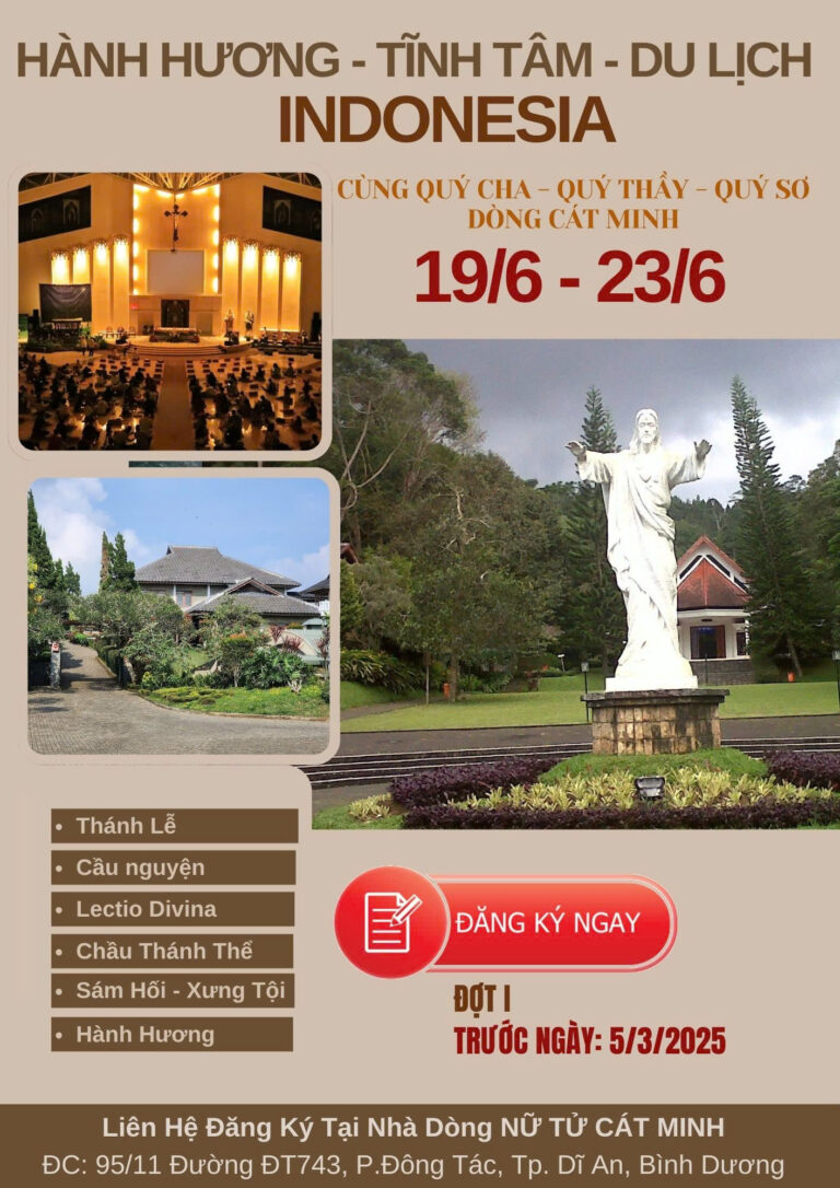 TĨNH TÂM – HÀNH HƯƠNG INDONESIA 2025